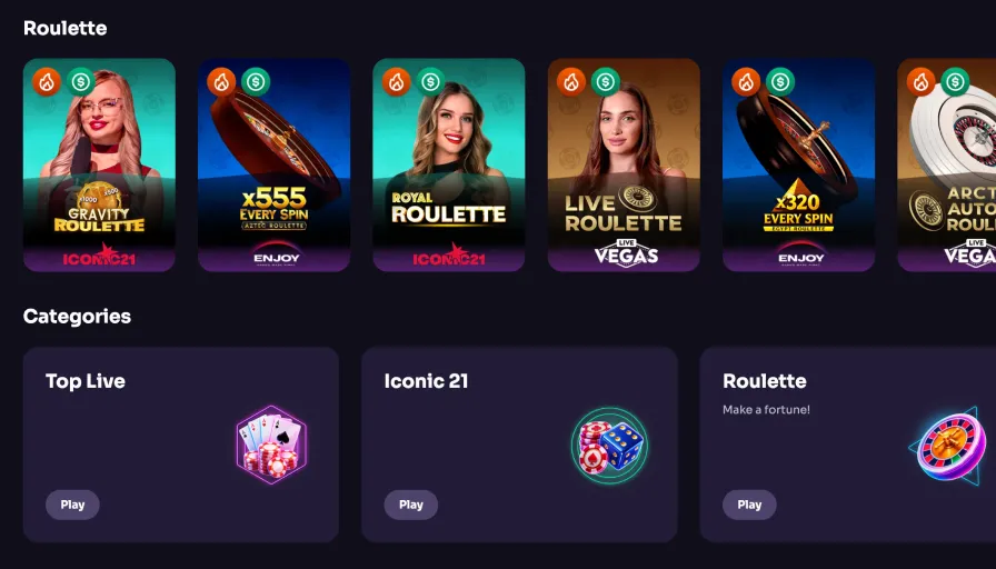WinSpirit Live Casino